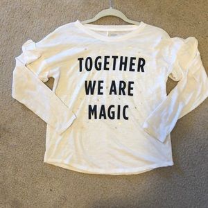 Long sleeve girls Old Navy shirt